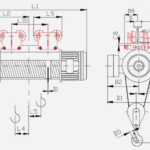 Тельфер 0,5 тонни підйом 24м Т10252 Болгарський