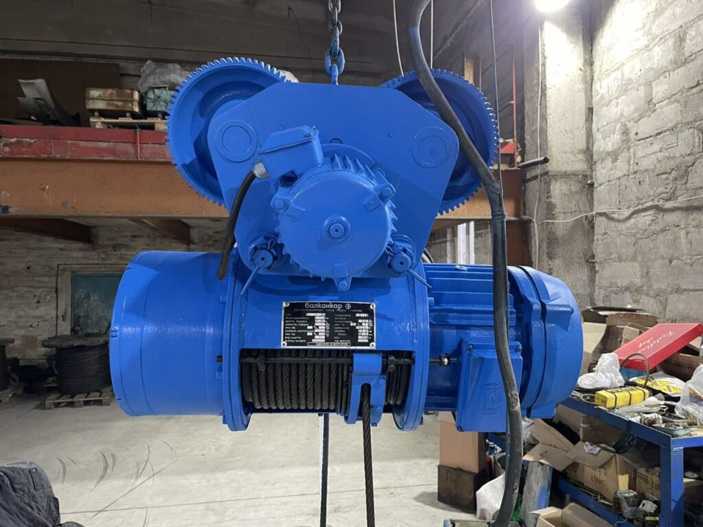 Тельфер 2 тонна підйом 9м Болгарський вибухозахищенний