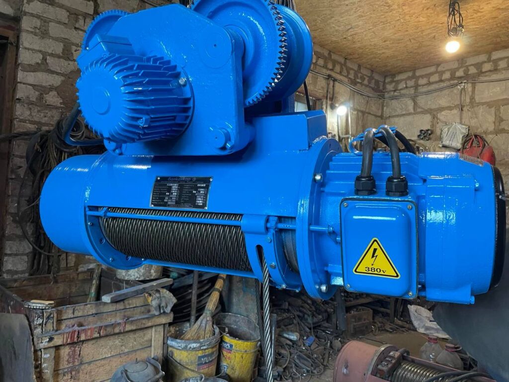 Тельфер вибухозахищенний 2 тонна підйом 12м Болгарський