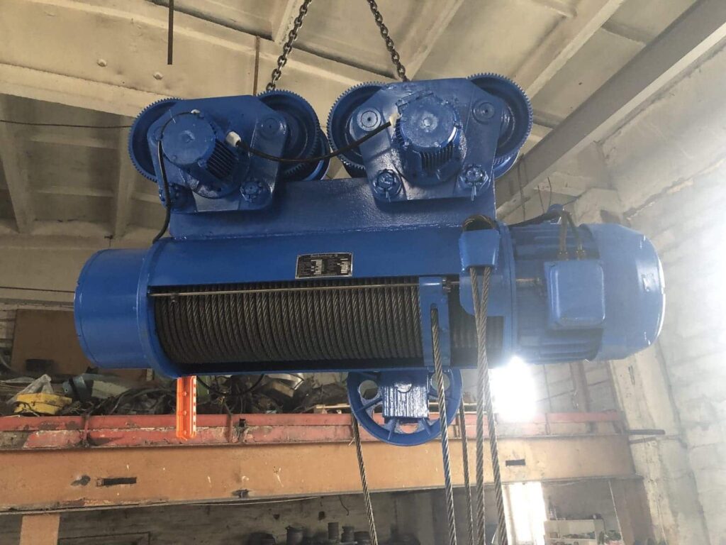 Тельфер 12 тонн подъем 6м Болгарский