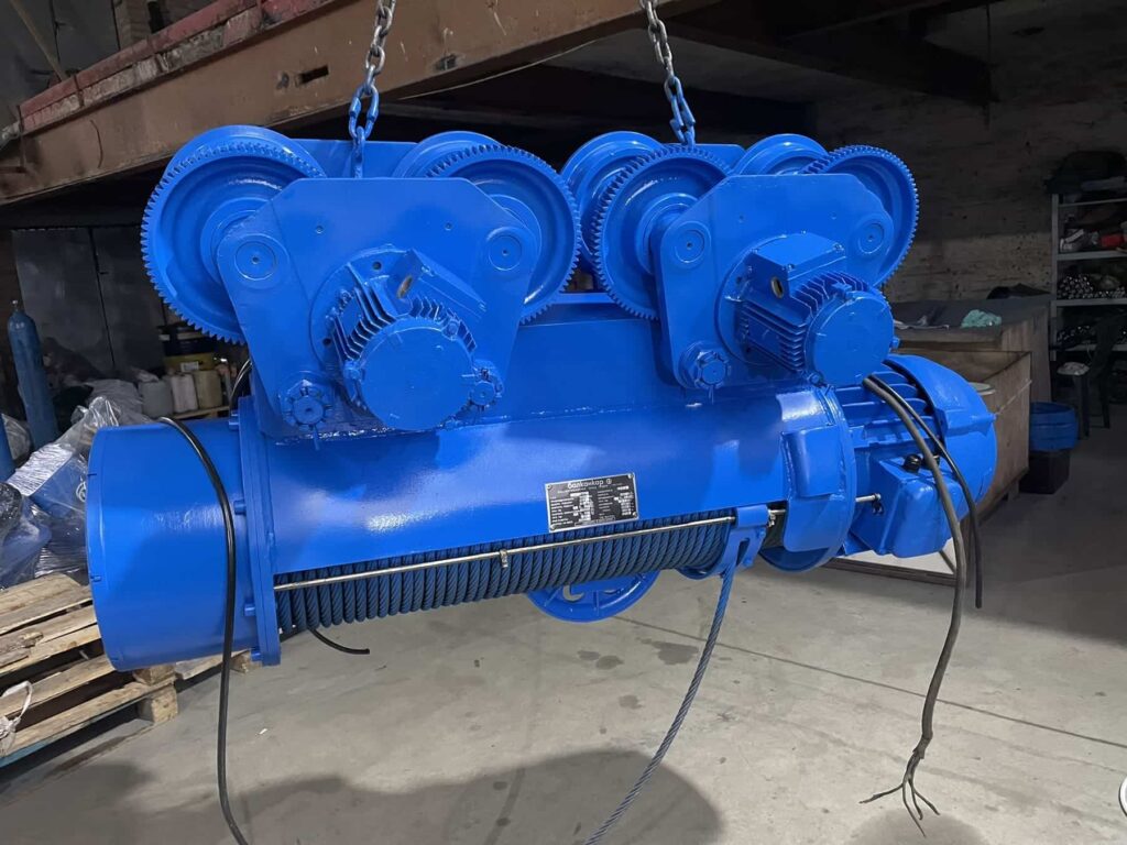 Тельфер 10 тонн подъем 12м Т39656 Болгарский