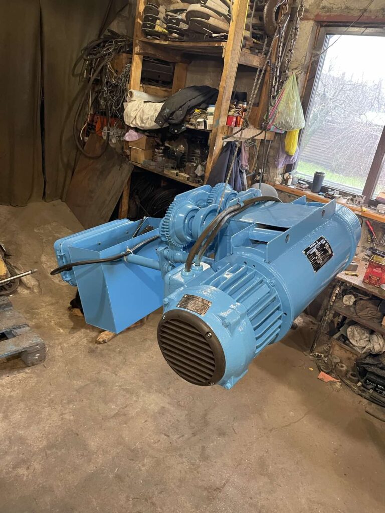 Тельфер 2 тонны с уменьшенной строительной высотой подъем 6м Болгарский