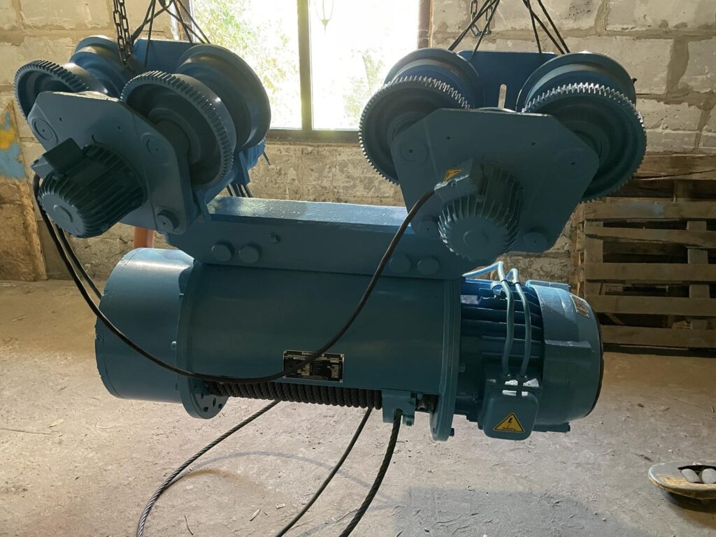 Тельфер 5 тонн підйом 6м двошвидкісний Болгарський