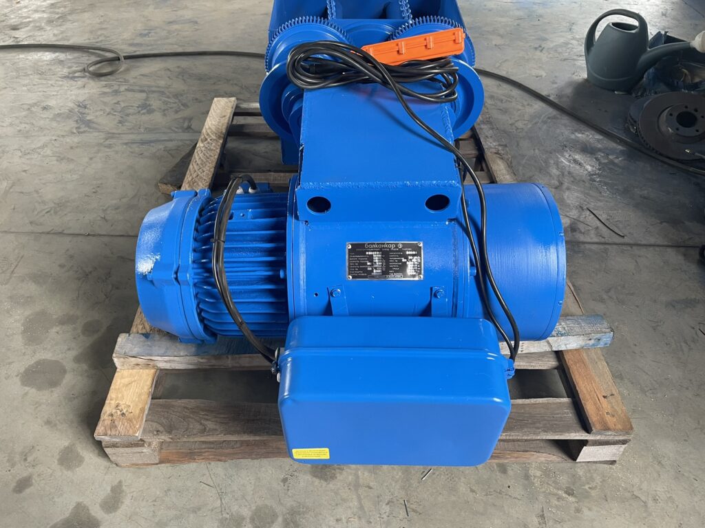 Тельфер болгарський 500кг підйом 12м зі зменшеною будівельною висотою