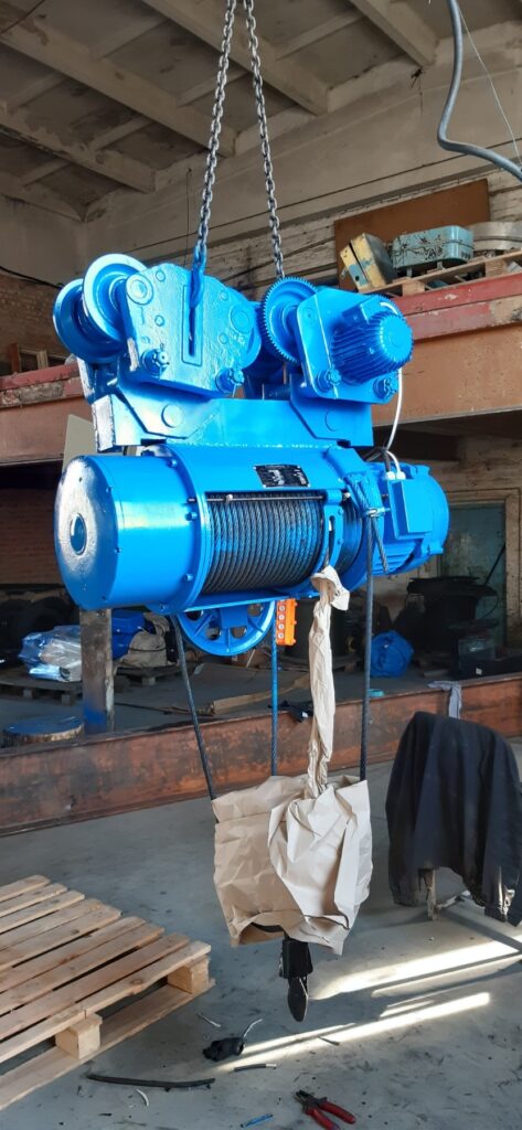 Тельфер 2 тонна двошвидкісний підйом 12м Болгарський