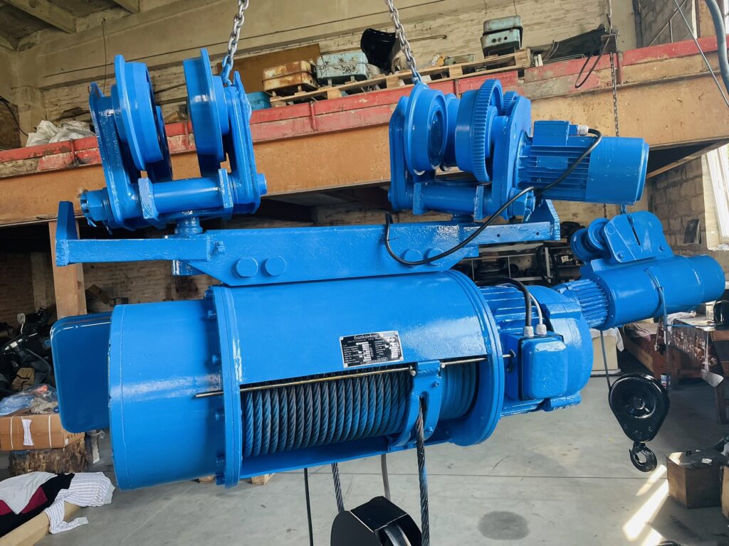 Тельфер 5 тонн двошвидкісний підйом 12м Болгарський